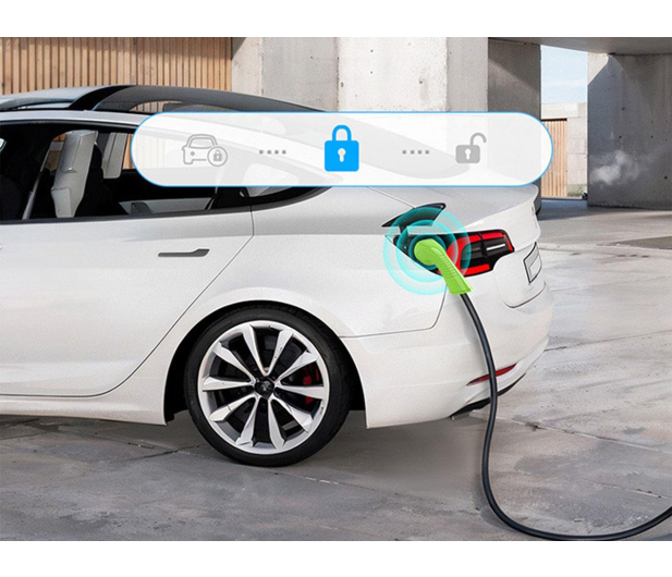 Qoltec Mobilna ładowarka EV z regulacją 2w1 Typ2 (3.5kW, 230V, 4m) - 1483417 - zdjęcie 5